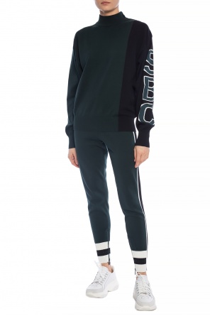 Band collar sweater with logo, zdjęcie 2 Band collar sweater with logo od See By Chloe